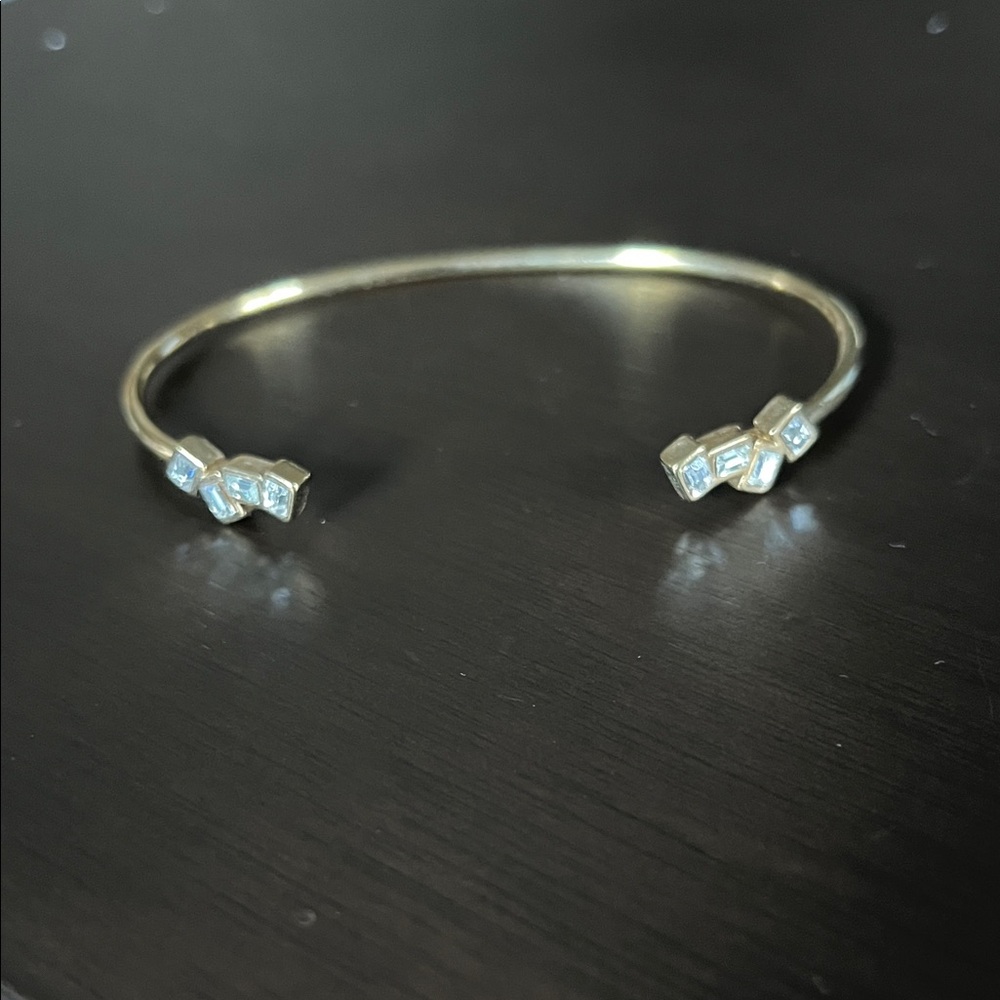 Gold plated cuff bracelet